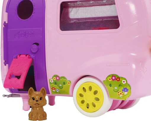 ?Barbie Toys, Camper Playset with Chelsea Doll and Accessories Including Puppy, Car, Camper and More??? - Image 4