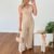 Women’s Solid Color Slim Elastic Pleated Two-Piece Suit Sexy Spaghetti Strap V-neck Backless Vest High Waist Wide Leg Pants Suit